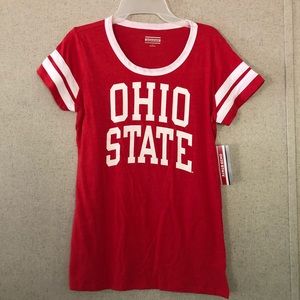 NWT Official red and white Ohio State shirt L